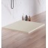 Dušo padėklas New Trendy Nex KV 90 x 90 cm akmens masės, smėlio