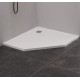Dušo padėklas New Trendy Nex PN 90 x 90 cm akmens masės, baltas