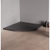 Dušo padėklas New Trendy Nex PS 80 x 80 cm akmens masės, antracito