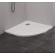 Dušo padėklas New Trendy Nex PS 80 x 80 cm akmens masės, baltas