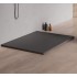 Dušo padėklas New Trendy Nex ST 100 x 80 cm akmens masės, antracito