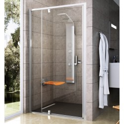 Dušo durys Ravak Pivot PDOP2 100 cm blizgus chromas+skaidrus stiklas