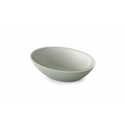 Pastatomas akmens masės praustuvas Paa Perla 51 cm Glossy Fog