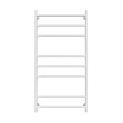 Nerūdijančio plieno džiovintuvas Wellmer Plain 100 x 53 cm baltas