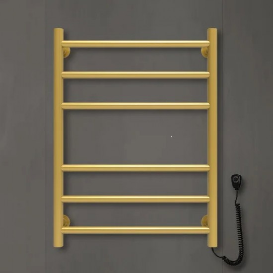 Elektrinis rankšluosčių džiovintuvas Wellmer Plain 70 x 53 cm aukso