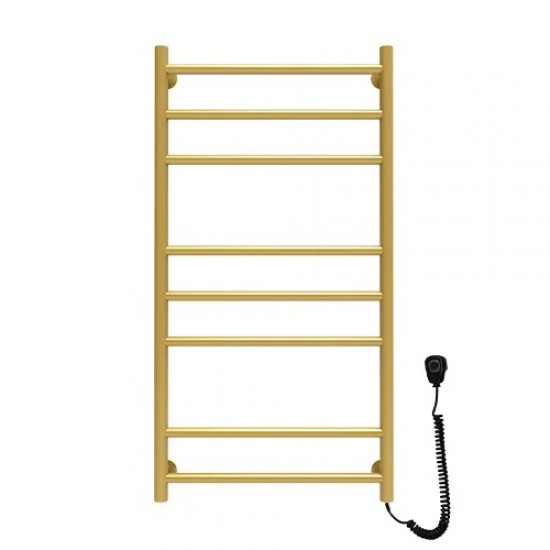 Elektrinis rankšluosčių džiovintuvas Wellmer Plain 100 x 53 cm aukso