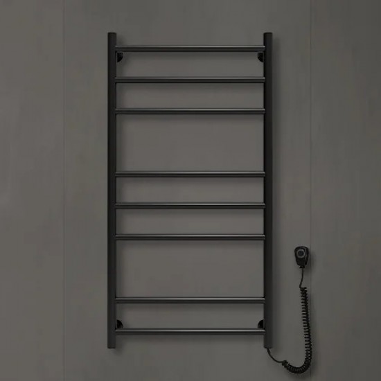 Elektrinis rankšluosčių džiovintuvas Wellmer Plain 100 x 53 cm juodas
