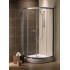 Dušo kabina Radaway Premium Plus E 100 x 80 cm blizgus chromas, skaidrus stiklas