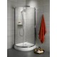 Dušo kabina Radaway Premium Plus B 90 x 90 cm blizgus chromas, skaidrus stiklas