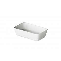 Pastatomas Silkstone praustuvas Paa Quadro On 55 cm baltas matinis