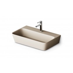 Pastatomas Silkstone praustuvas Paa Quadro 70 cm Caffelatte matinis