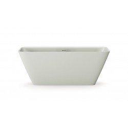 Akmens masės vonia Paa Quadro 160 x 70 cm Glossy Fog