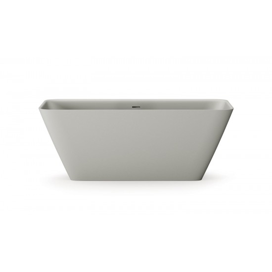 Silkstone vonia Paa Quadro 160 x 70 cm pilka matinė