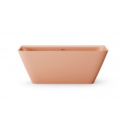Akmens masės vonia Paa Quadro Wall 160 x 76 cm Glossy Clay