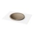 Įleidžiamas Silkstone praustuvas Paa Round In 44 cm Caffelatte matinis