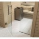 Durys saunai Brasta Glass S2 150 - 180 cm skaidrus stiklas