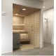 Durys saunai Brasta Glass S3 150 - 180 cm skaidrus stiklas