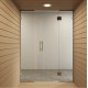 Durys saunai Brasta Glass S3 150 - 180 cm skaidrus stiklas