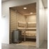 Durys saunai Brasta Glass S3 150 - 180 cm skaidrus stiklas