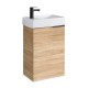 Spintelė voniai Riva SA40A-5 40 cm Sonoma Oak, su praustuvu