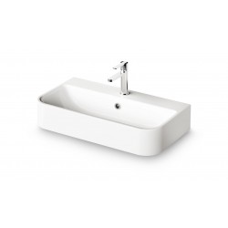 Akmens masės praustuvas Paa Samba 70 cm baltas