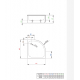 Dušo padėklas Radaway Samos A 80 x 80 cm akrilinis, baltas
