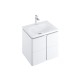 Apatinė vonios spintelė RAVAK SD Balance 600 balta/balta