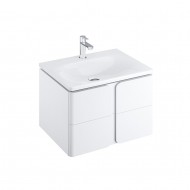 Apatinė vonios spintelė RAVAK SD Balance 800 balta/balta