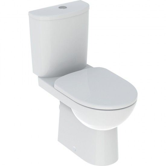 Pastatomas unitazas Geberit Selnova Rimfree su Soft Close dangčiu