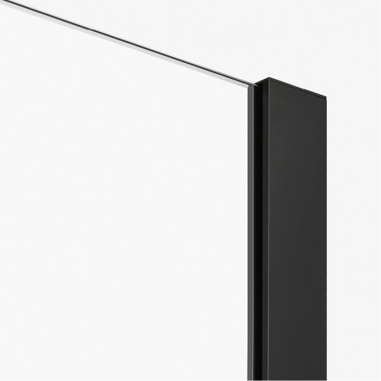 Dušo sienelė New Trendy Smart 160 x 200 cm juoda matinė
