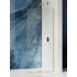 Dušo sienelė New Trendy Smart 100 x 200 cm aukso blizgi