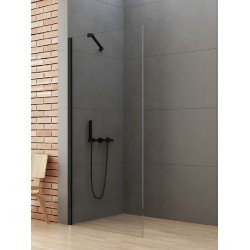 Dušo sienelė New Trendy Soleo 120 x 195 cm juoda matinė