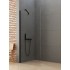 Dušo sienelė New Trendy Soleo 50 x 195 cm juoda matinė