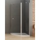 Dušo kabina New Trendy Soleo PK1 80 x 100 cm blizgus chromas, skaidrus stiklas