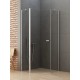 Dušo kabina New Trendy Soleo PK1 80 x 80 cm blizgus chromas, skaidrus stiklas