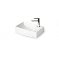 Akmens masės praustuvas Paa Step Mini 47 cm baltas