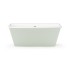 Akmens masės vonia Paa Step 170 x 89 cm balta / Glossy Fog