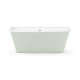 Akmens masės vonia Paa Step 170 x 89 cm balta / Glossy Fog