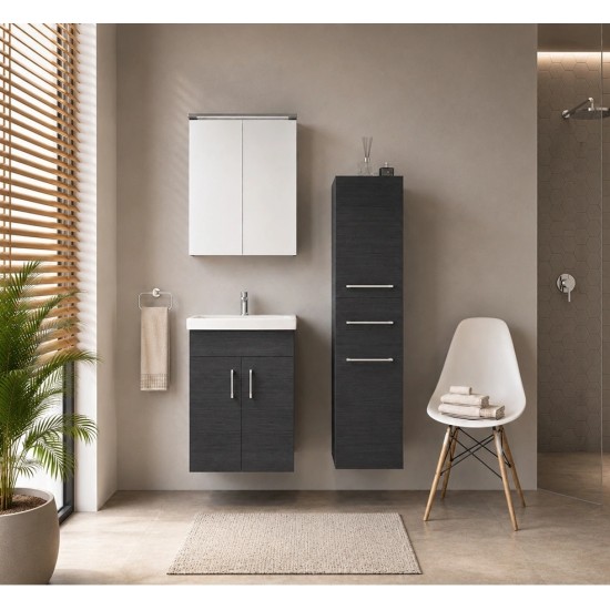 Ūkinė spintelė Riva SU30-1 30 cm Woodlow Ash