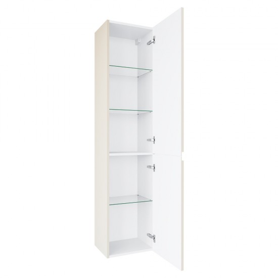 Ūkinė spintelė Riva SU38RV-2 38 cm Beige matinė 