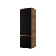 Ūkinė spintelė Riva SU40-GB 40 cm Gold Craft Oak / juoda
