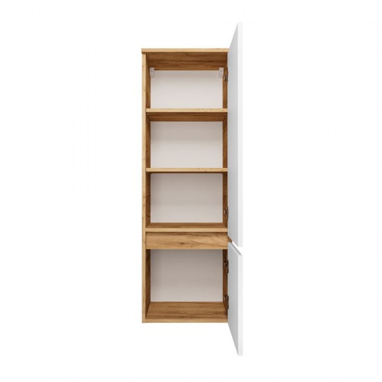Ūkinė spintelė Riva SU40-GW 40 cm Gold Craft Oak / balta 