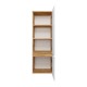 Ūkinė spintelė Riva SU40-GW 40 cm Gold Craft Oak / balta 