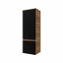 Ūkinė spintelė Riva SU40F-GB 40 cm Gold Craft Oak / juoda