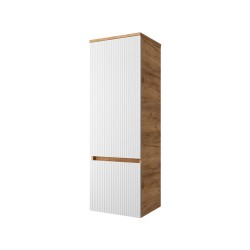 Ūkinė spintelė Riva SU40F-GW 40 cm Gold Craft Oak / balta 