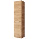 Ūkinė spintelė Riva SU42 42 cm Gold Craft Oak, su skalbinių krepšiu 