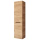 Ūkinė spintelė Riva SU42 42 cm Gold Craft Oak, su skalbinių krepšiu 