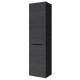 Ūkinė spintelė Riva SU42 42 cm Woodflow Ash, su skalbinių krepšiu 