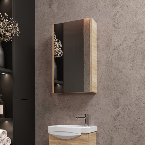 Veidrodinė spintelė Riva SV41-11 40 cm Sonoma Oak