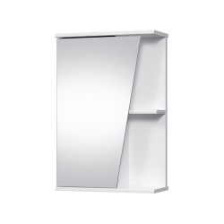 Veidrodinė spintelė Riva SV49K 50 cm kairės pusės, balta